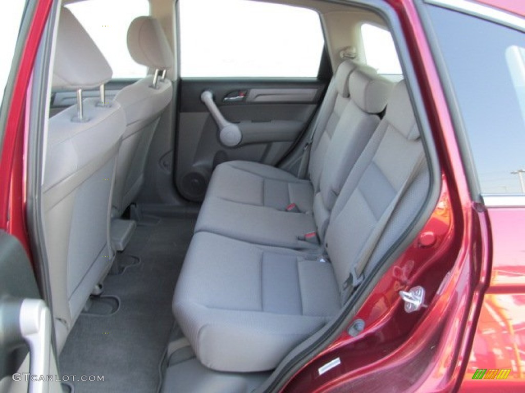 2007 CR-V LX 4WD - Tango Red Pearl / Gray photo #16