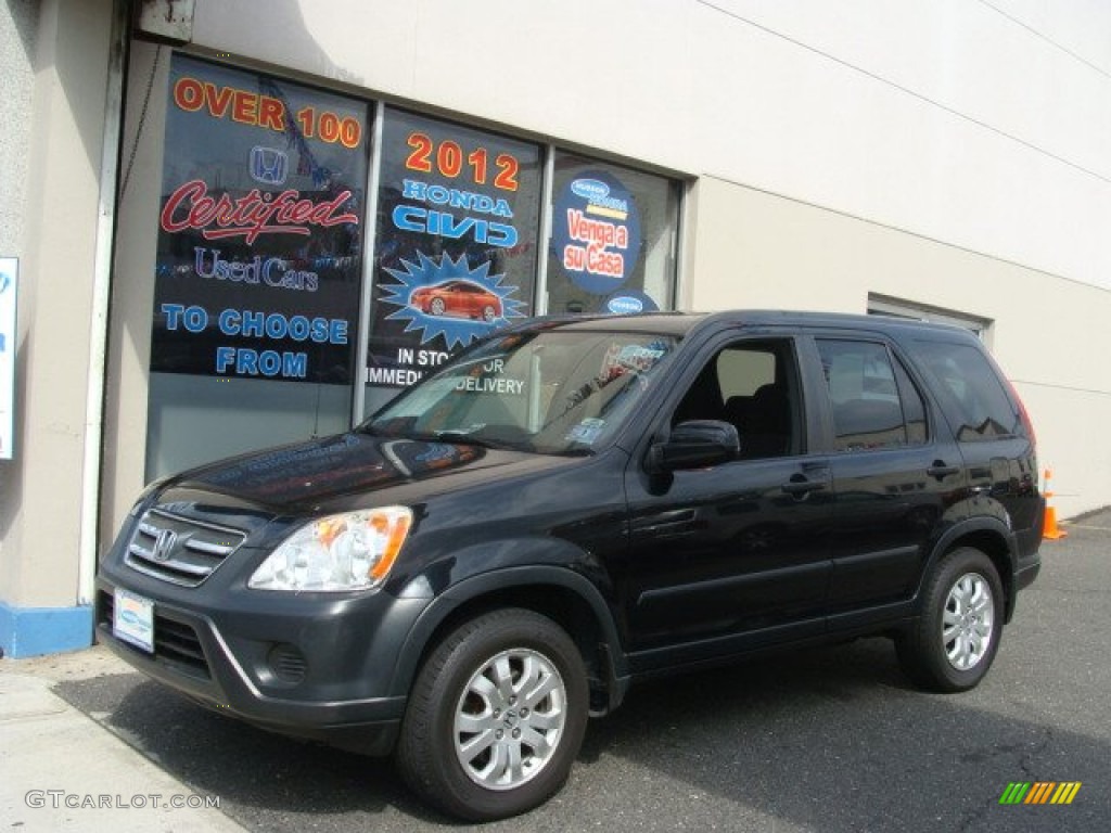 2006 CR-V EX 4WD - Nighthawk Black Pearl / Black photo #1