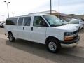 Summit White - Express LT 3500 Extended Passenger Van Photo No. 2