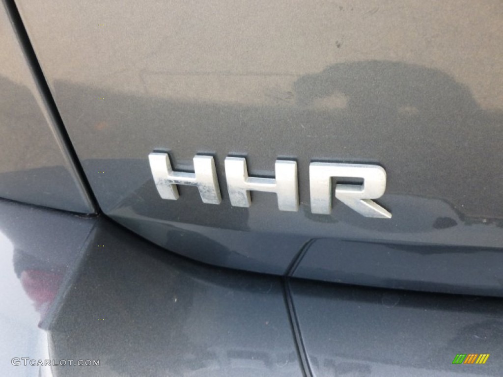 2010 HHR LT - Cyber Gray Metallic / Gray photo #12