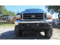 2001 True Blue Metallic Ford F250 Super Duty XLT SuperCab 4x4  photo #2