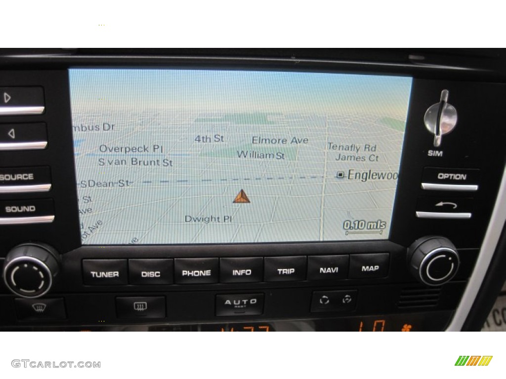 2009 Cayenne Turbo S - Lava Grey Metallic / Black photo #15