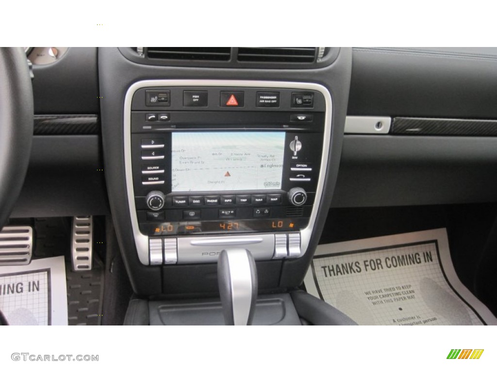 2009 Cayenne Turbo S - Lava Grey Metallic / Black photo #16