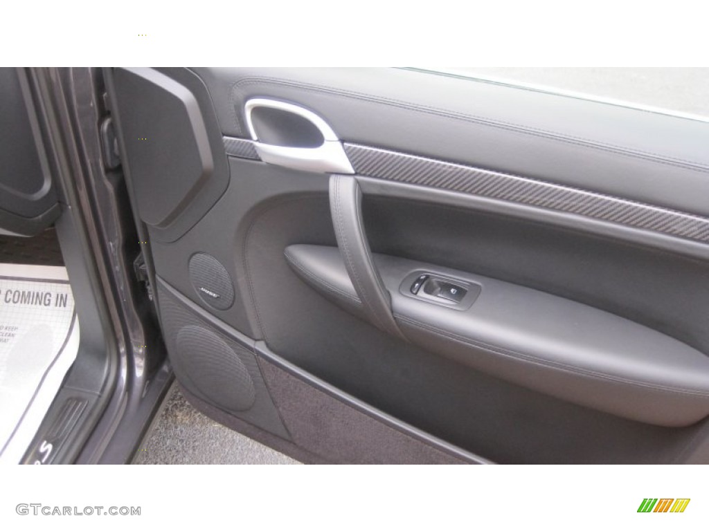 2009 Cayenne Turbo S - Lava Grey Metallic / Black photo #19
