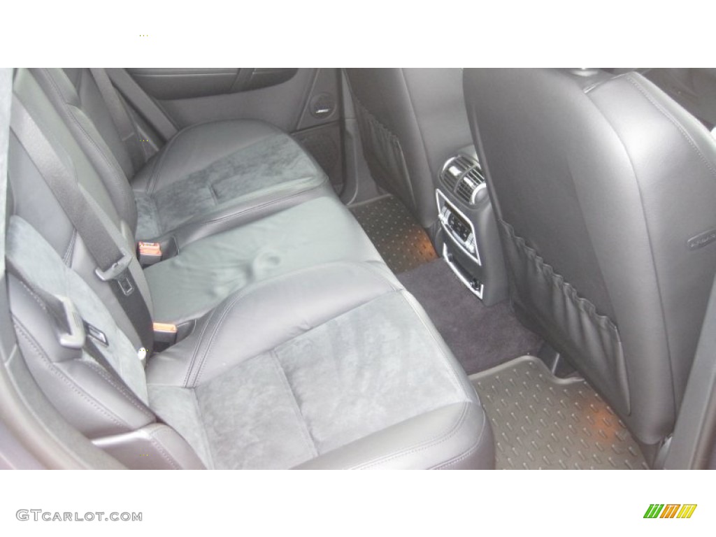 2009 Cayenne Turbo S - Lava Grey Metallic / Black photo #22