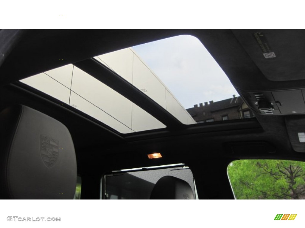 2009 Cayenne Turbo S - Lava Grey Metallic / Black photo #25