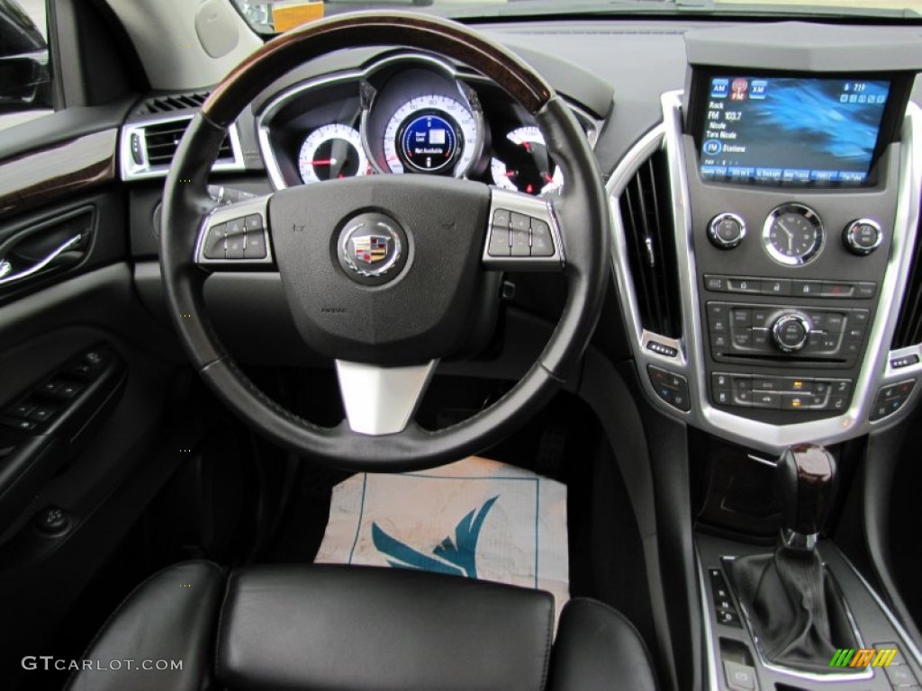 2011 Cadillac SRX 4 V6 Turbo AWD Ebony/Titanium Dashboard Photo #64309097