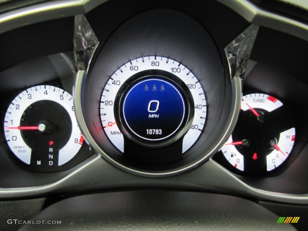 2011 Cadillac SRX 4 V6 Turbo AWD Gauges Photo #64309108