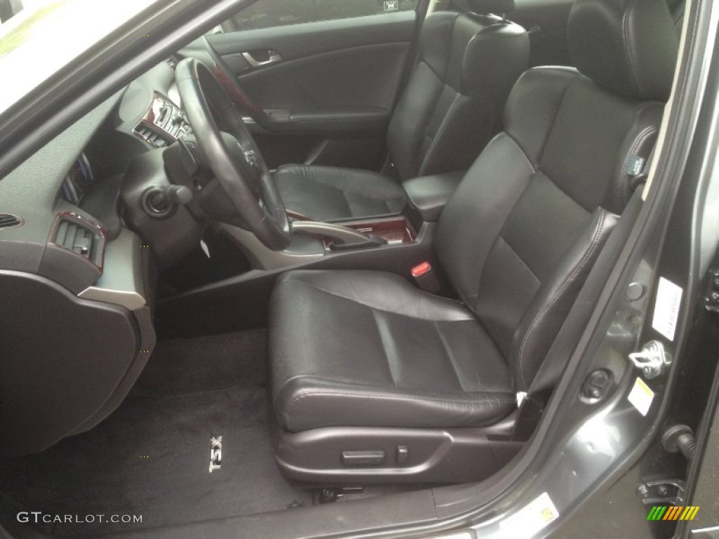 2009 TSX Sedan - Polished Metal Metallic / Ebony photo #16