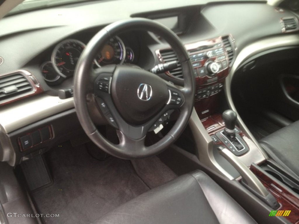 2009 TSX Sedan - Polished Metal Metallic / Ebony photo #17