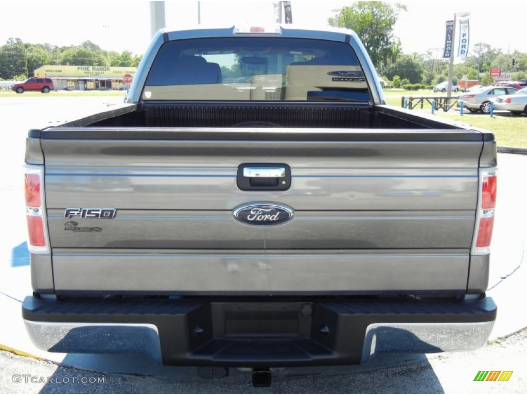 2010 F150 XLT SuperCrew - Sterling Grey Metallic / Medium Stone photo #4