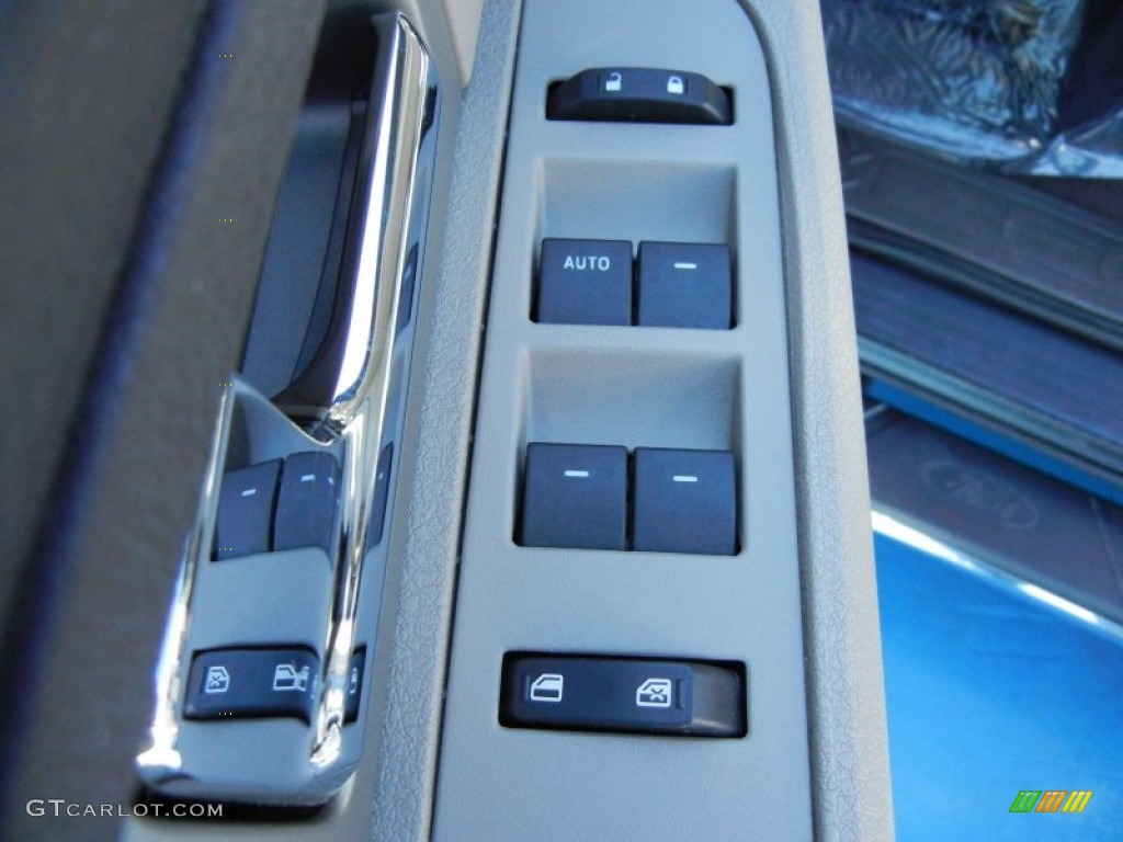 2010 F150 XLT SuperCrew - Sterling Grey Metallic / Medium Stone photo #13