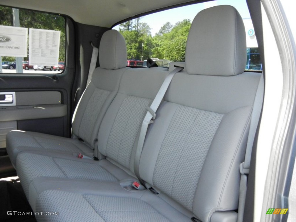 2010 F150 XLT SuperCrew - Sterling Grey Metallic / Medium Stone photo #15