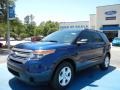 2012 Dark Pearl Blue Metallic Ford Explorer FWD  photo #1