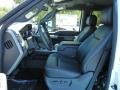 2012 White Platinum Metallic Tri-Coat Ford F350 Super Duty Lariat Crew Cab 4x4 Dually  photo #5
