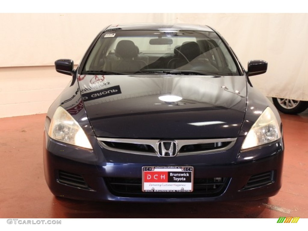 2006 Accord EX-L Sedan - Royal Blue Pearl / Black photo #2