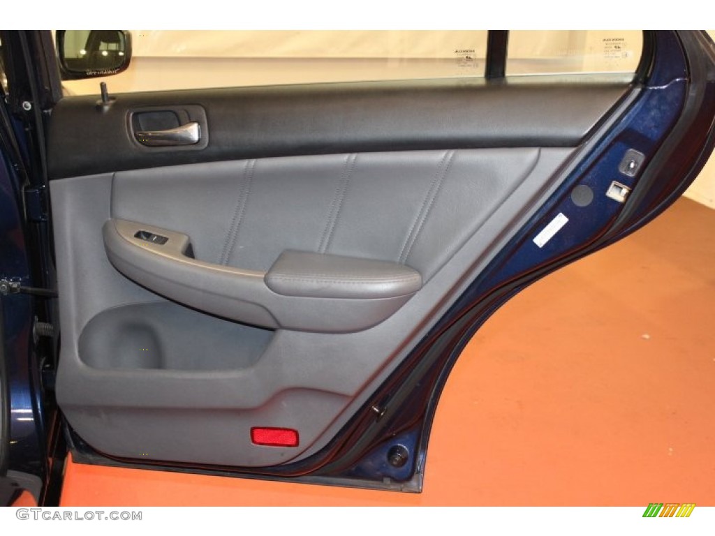 2006 Accord EX-L Sedan - Royal Blue Pearl / Black photo #18
