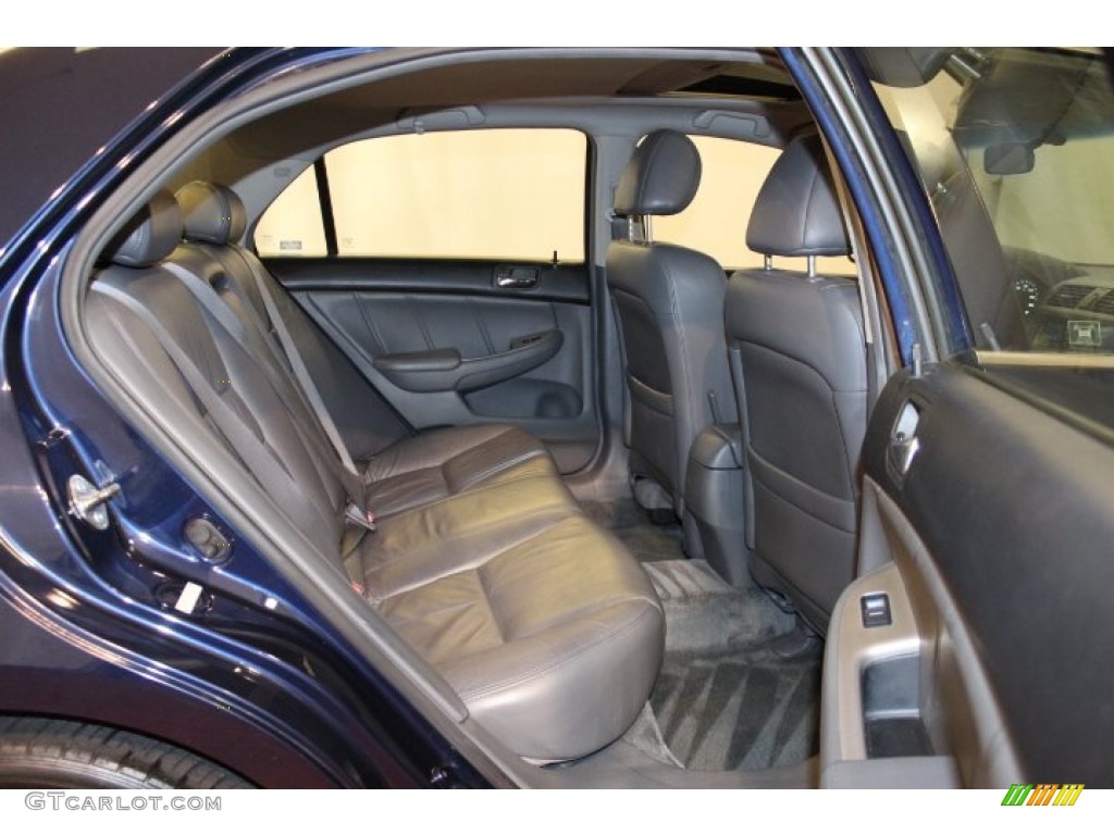 2006 Accord EX-L Sedan - Royal Blue Pearl / Black photo #19