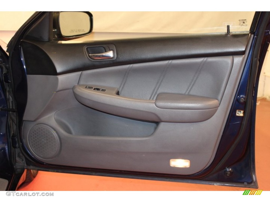 2006 Accord EX-L Sedan - Royal Blue Pearl / Black photo #20