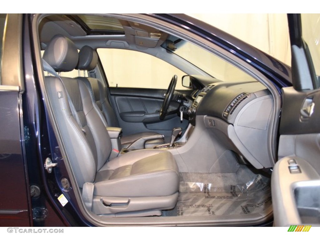 2006 Accord EX-L Sedan - Royal Blue Pearl / Black photo #21