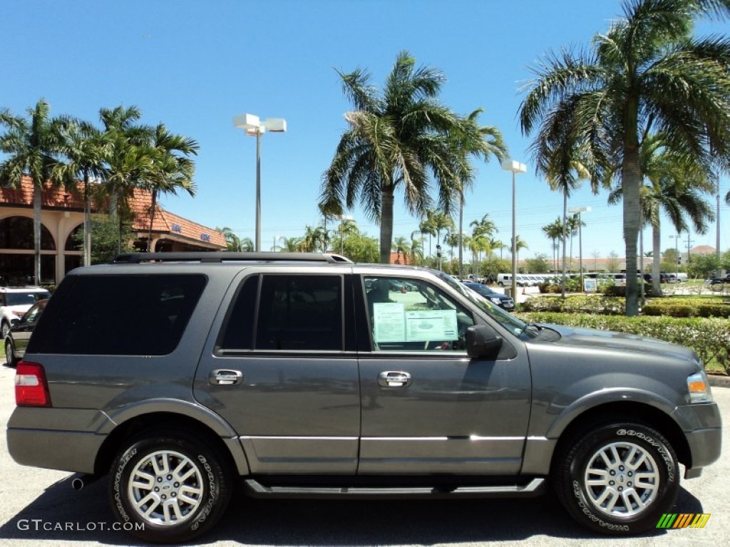 2011 Expedition XLT - Sterling Grey Metallic / Camel photo #5