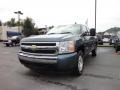 2007 Blue Granite Metallic Chevrolet Silverado 1500 LT Extended Cab 4x4  photo #2