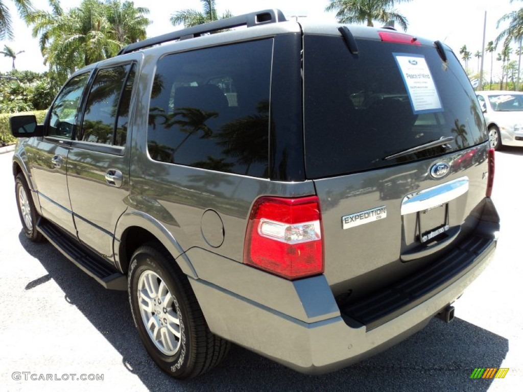2011 Expedition XLT - Sterling Grey Metallic / Camel photo #9