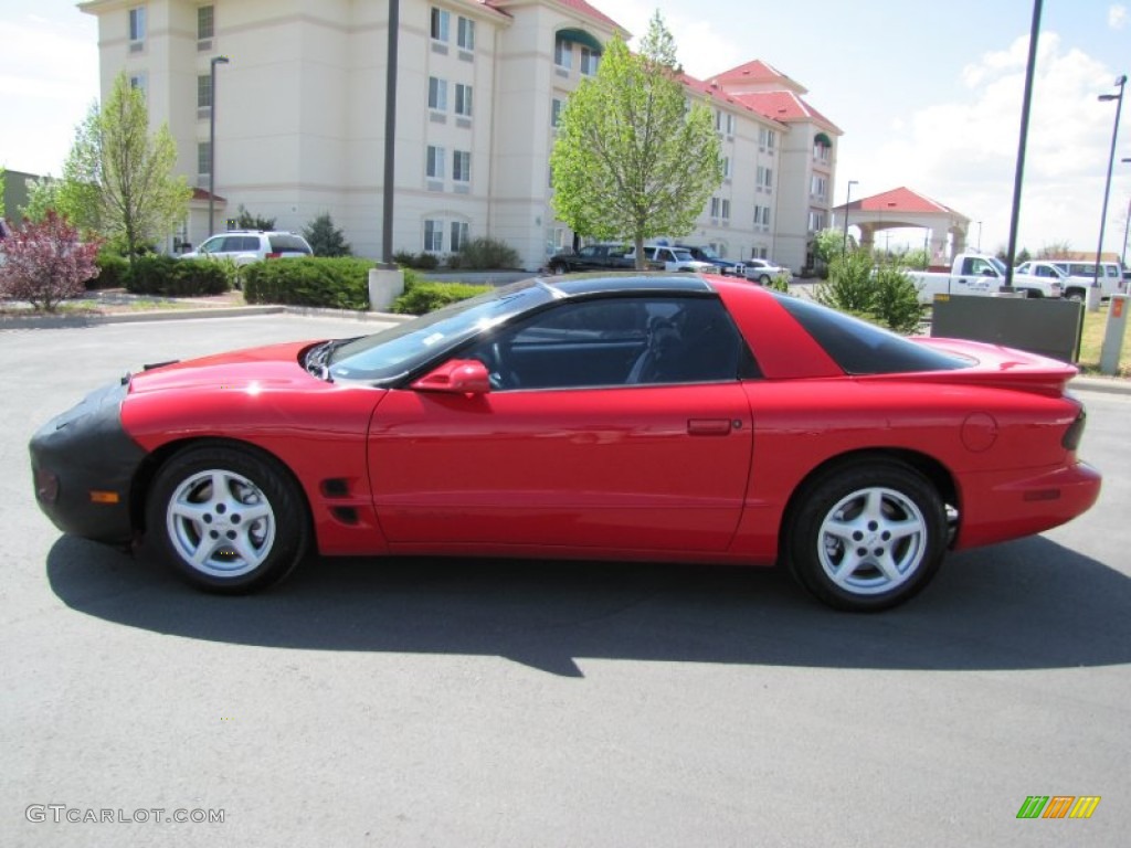 1998 Firebird Coupe - Bright Red / Dark Pewter photo #4