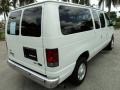 2011 Oxford White Ford E Series Van E350 XLT Passenger  photo #6