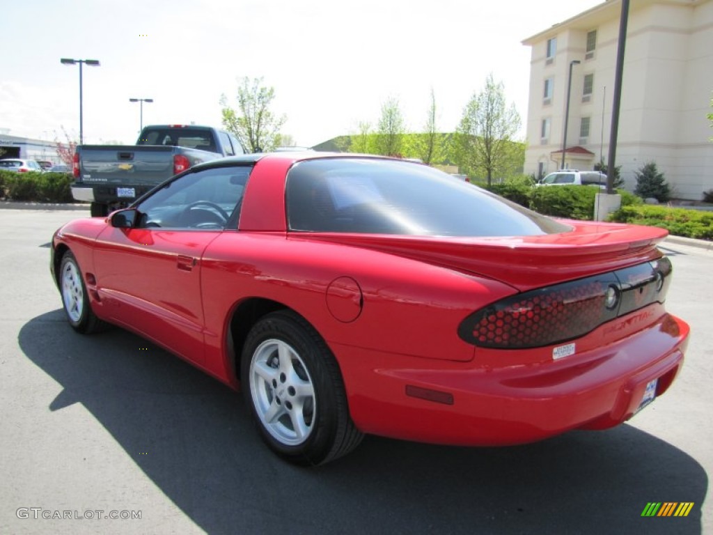 1998 Firebird Coupe - Bright Red / Dark Pewter photo #5