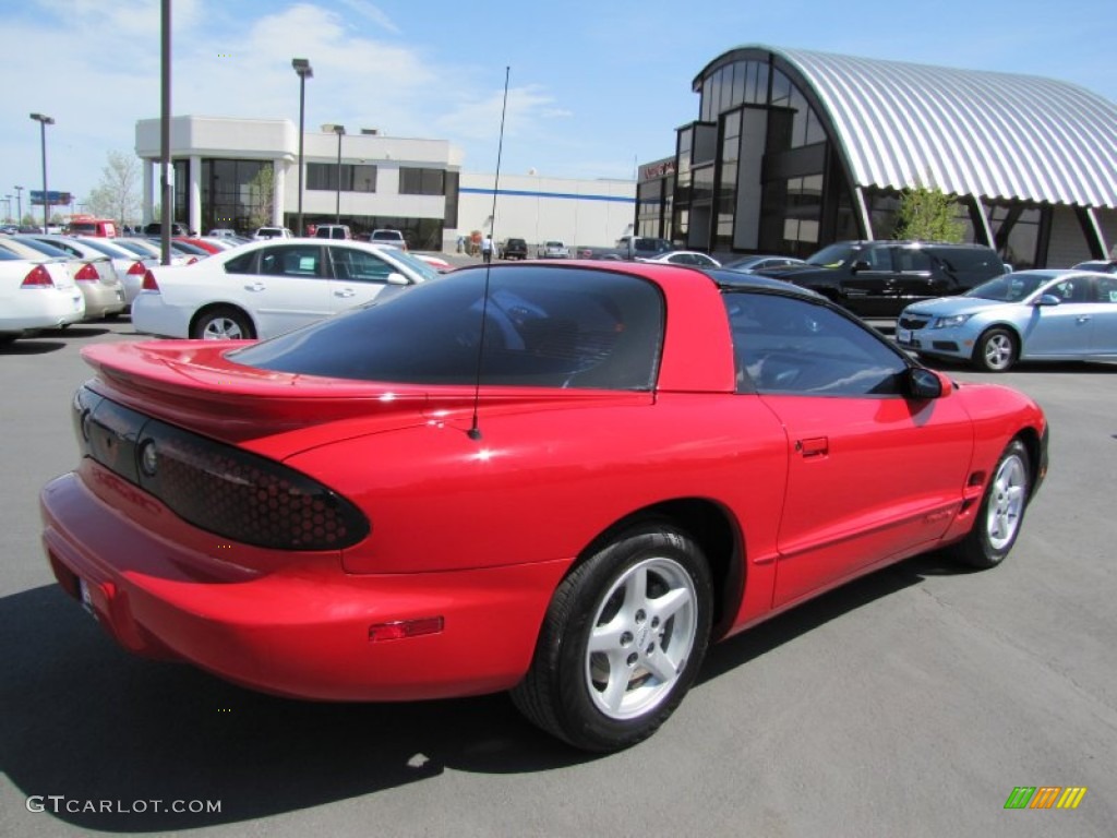1998 Firebird Coupe - Bright Red / Dark Pewter photo #7