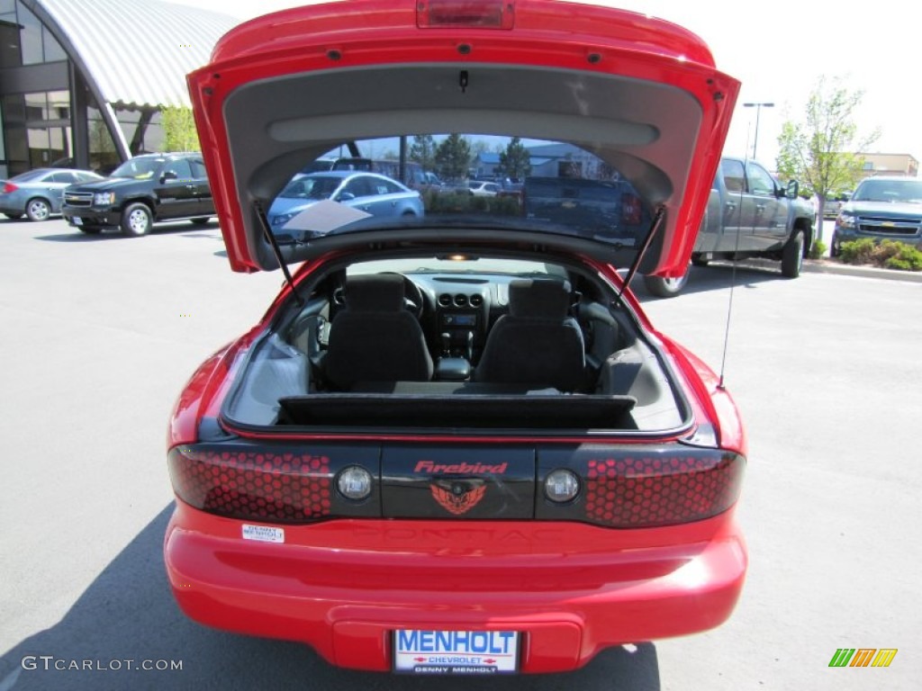 1998 Firebird Coupe - Bright Red / Dark Pewter photo #25