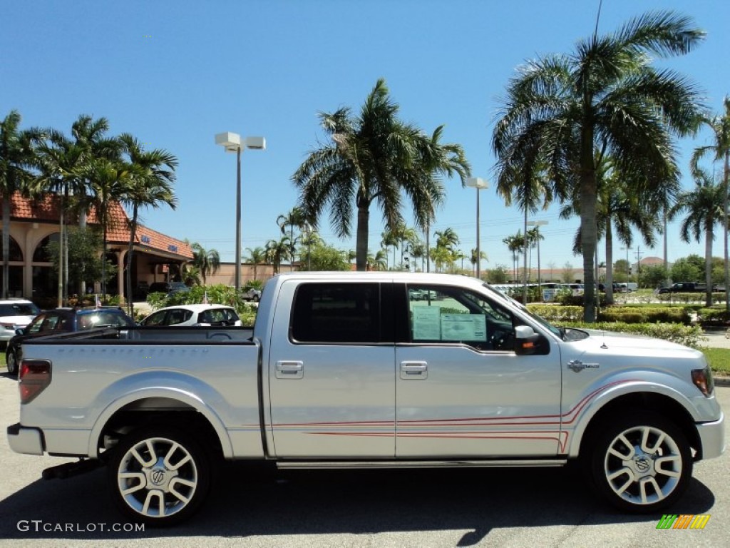 Ingot Silver Metallic 2011 Ford F150 Harley-Davidson SuperCrew 4x4 Exterior Photo #64313809