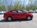 2012 Victory Red Chevrolet Sonic LS Sedan  photo #4