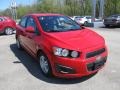 2012 Victory Red Chevrolet Sonic LS Sedan  photo #5