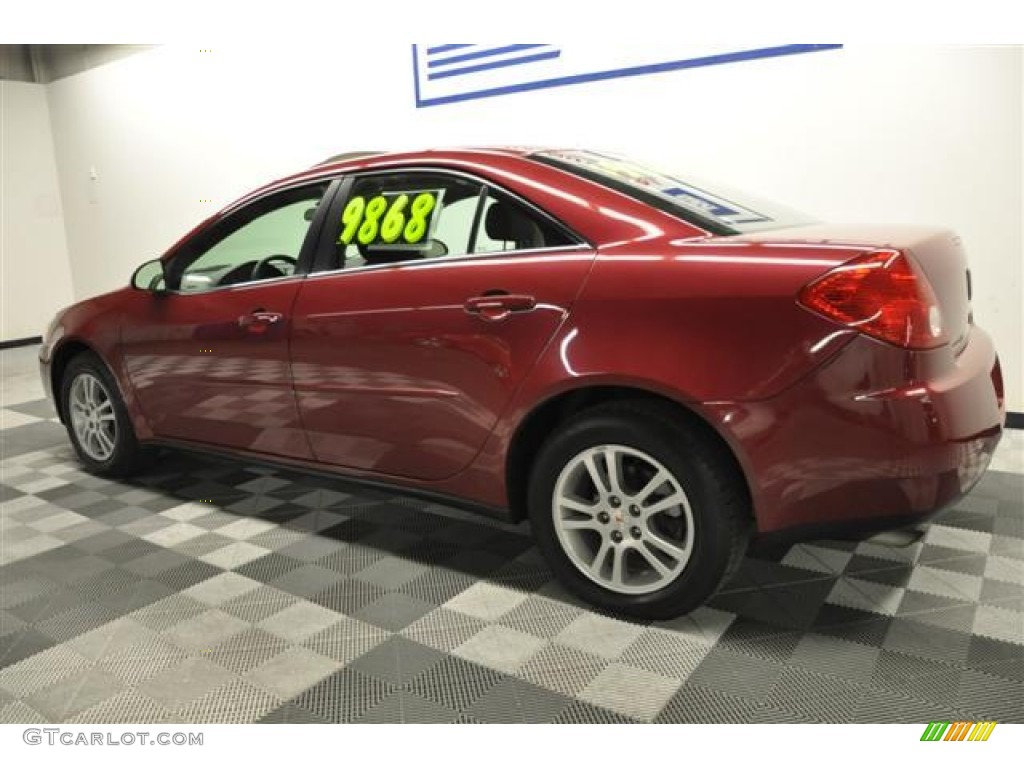 2005 G6 Sedan - Sport Red Metallic / Ebony photo #3