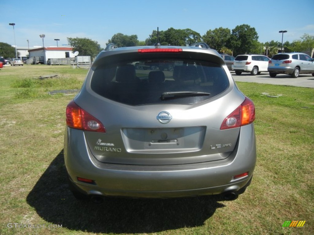 2009 Murano LE AWD - Platinum Graphite Metallic / Beige photo #3