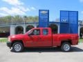 2012 Victory Red Chevrolet Silverado 1500 Work Truck Extended Cab 4x4  photo #2