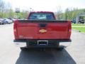 2012 Victory Red Chevrolet Silverado 1500 Work Truck Extended Cab 4x4  photo #3
