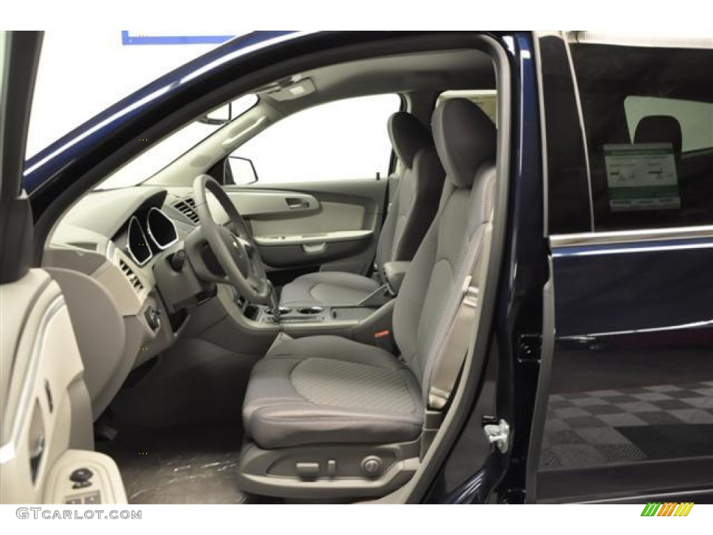 2012 Traverse LT - Dark Blue Metallic / Dark Gray/Light Gray photo #5
