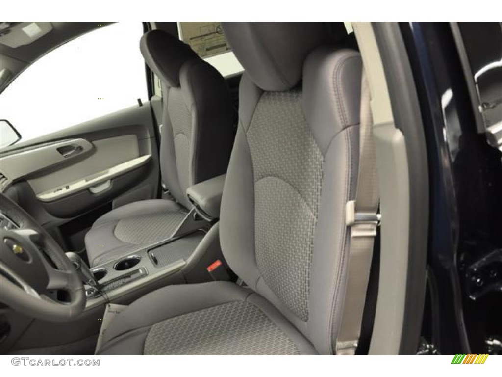2012 Traverse LT - Dark Blue Metallic / Dark Gray/Light Gray photo #6