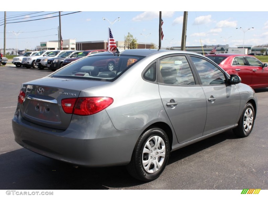 2010 Elantra GLS - Carbon Gray Mist / Gray photo #2