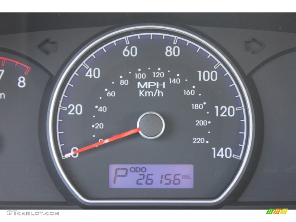 2010 Elantra GLS - Carbon Gray Mist / Gray photo #3