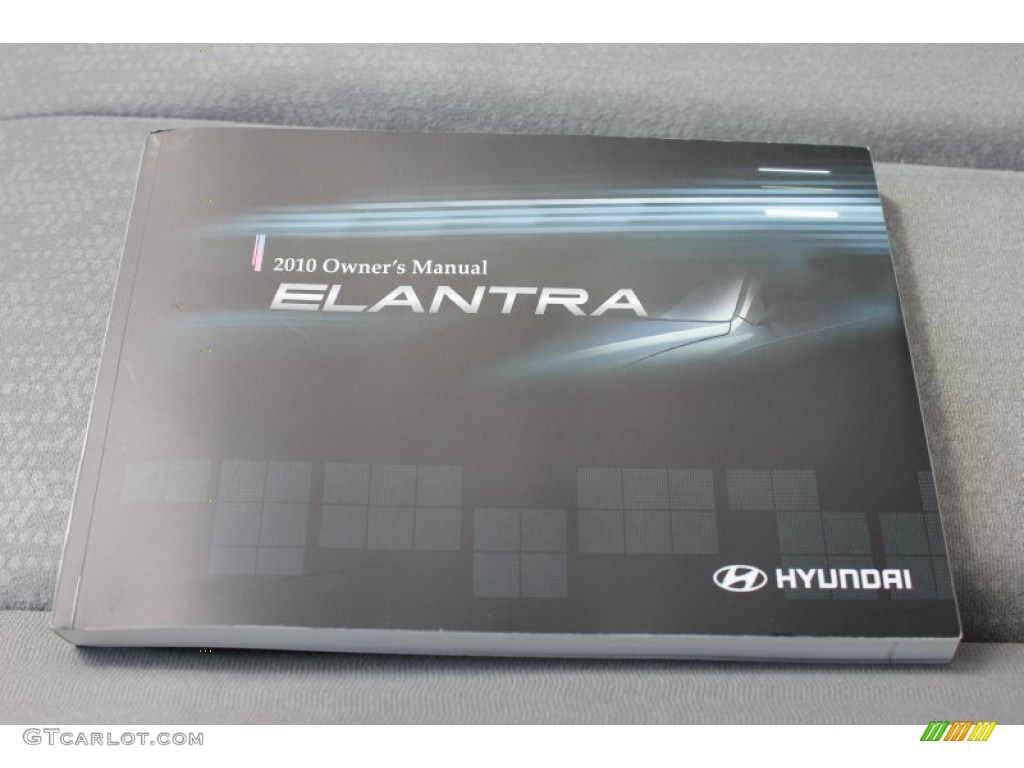 2010 Elantra GLS - Carbon Gray Mist / Gray photo #4