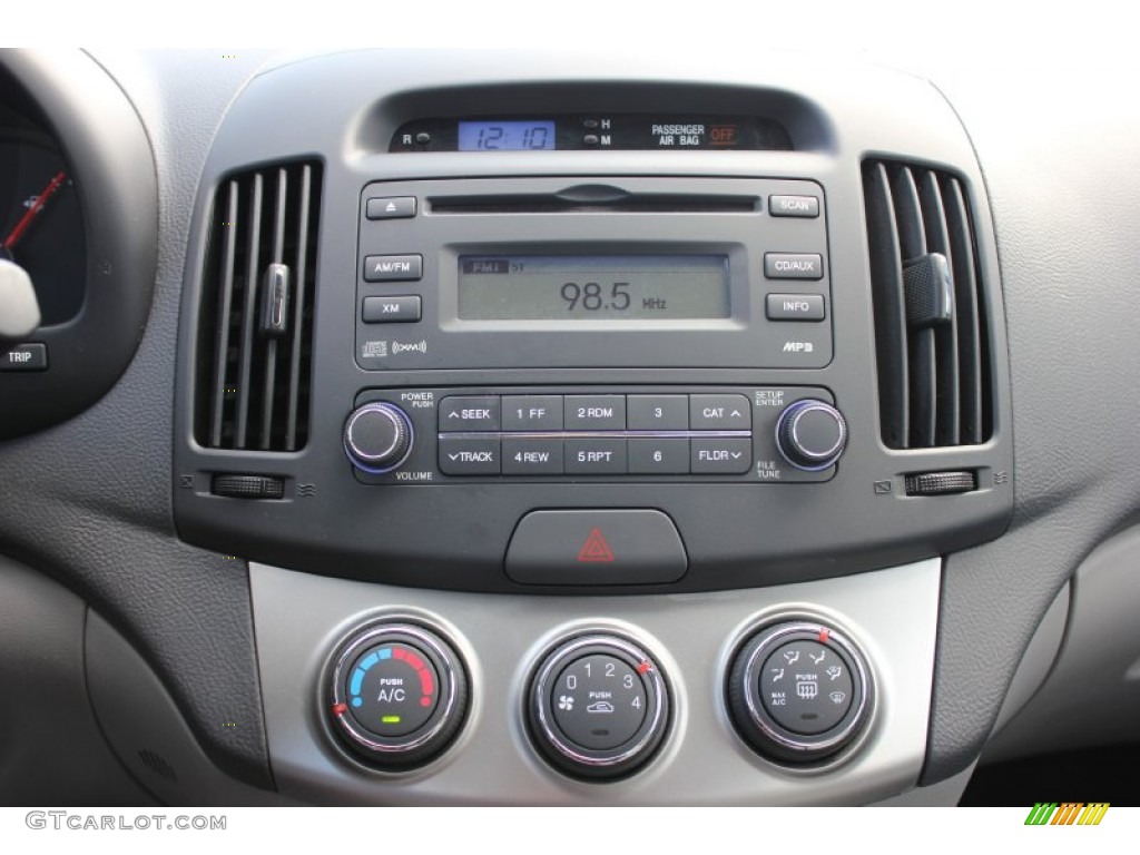 2010 Elantra GLS - Carbon Gray Mist / Gray photo #5