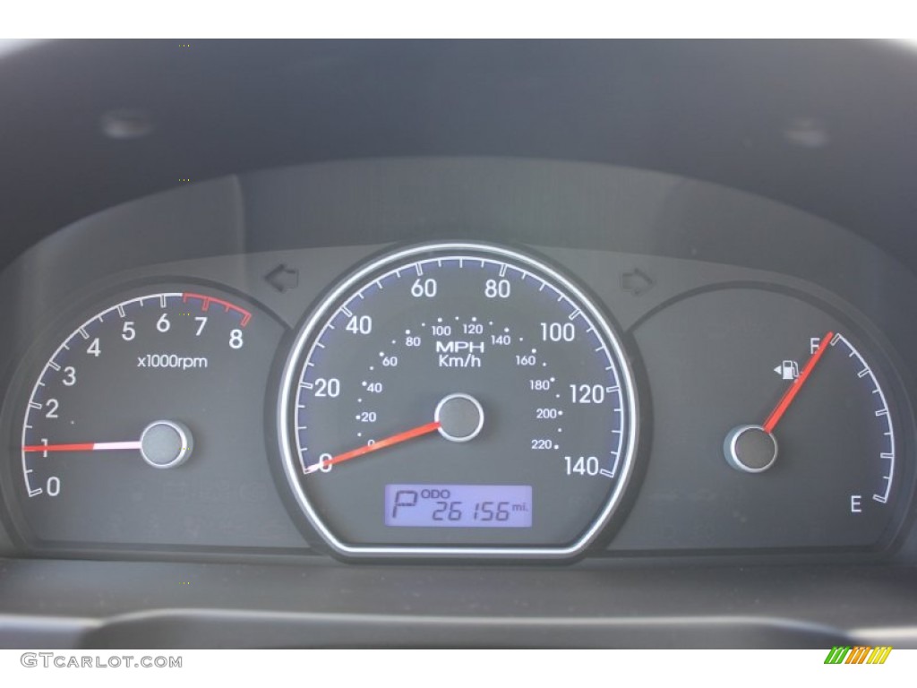 2010 Elantra GLS - Carbon Gray Mist / Gray photo #7