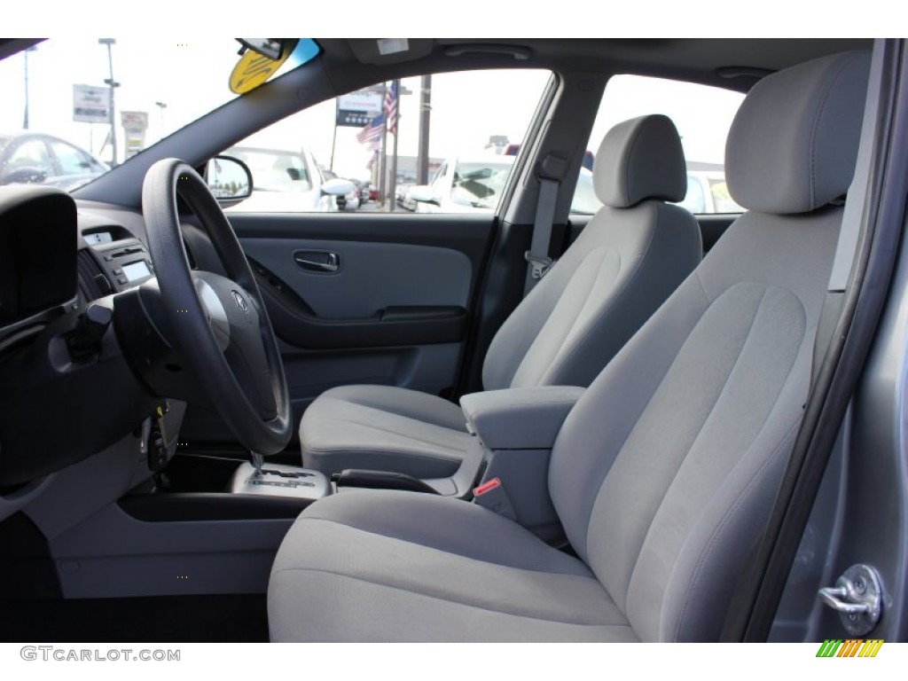 2010 Elantra GLS - Carbon Gray Mist / Gray photo #9