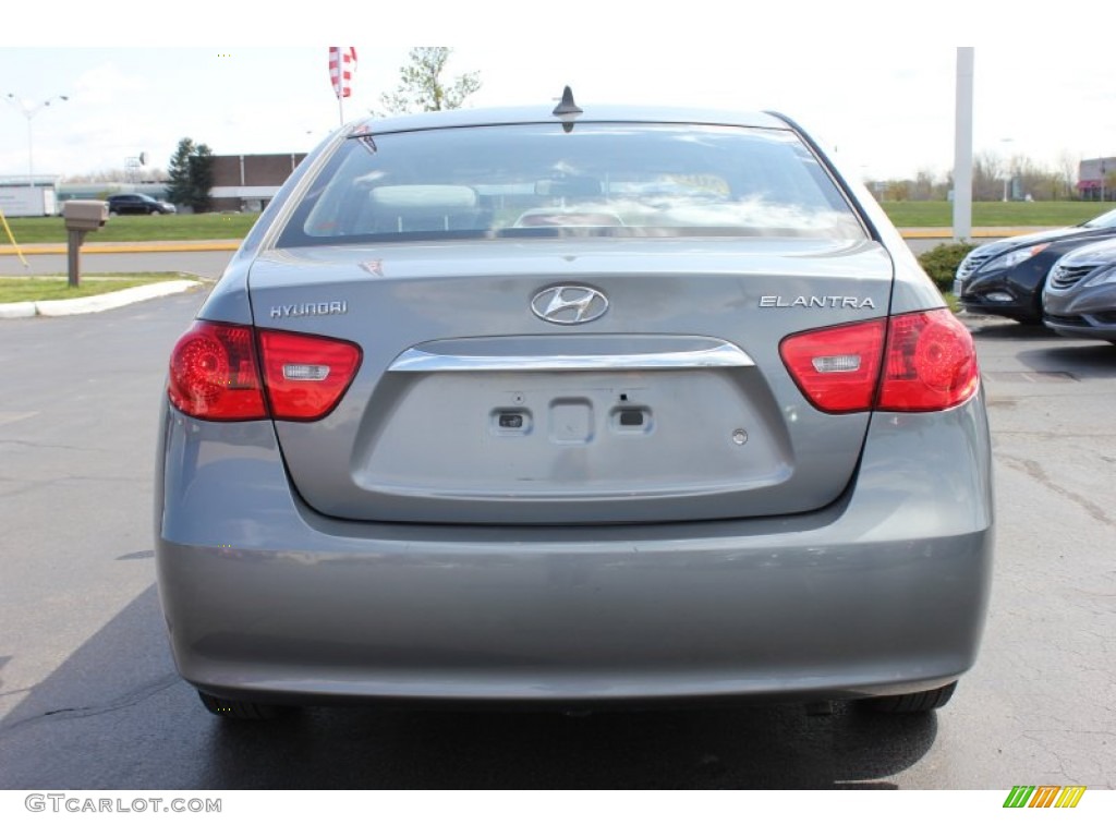 2010 Elantra GLS - Carbon Gray Mist / Gray photo #13