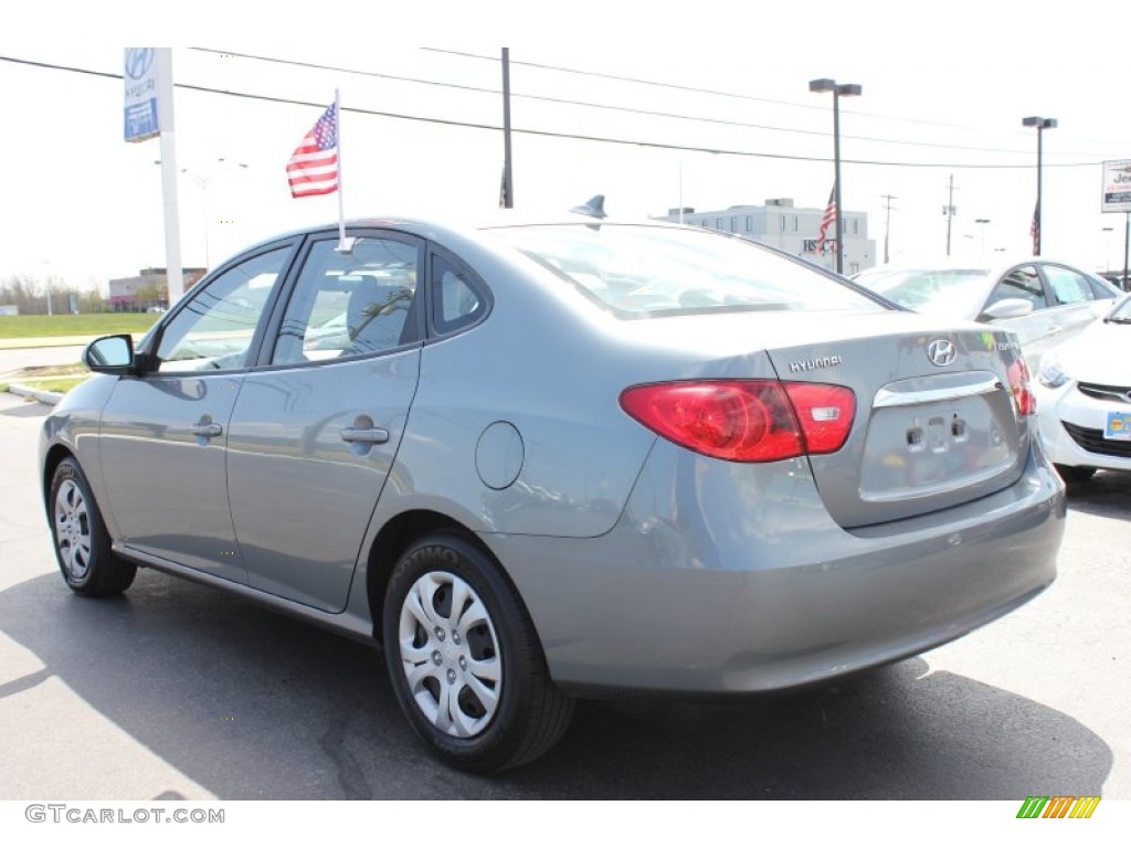 2010 Elantra GLS - Carbon Gray Mist / Gray photo #14