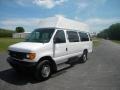 Oxford White - E Series Van E350 Passenger Commercial Photo No. 2